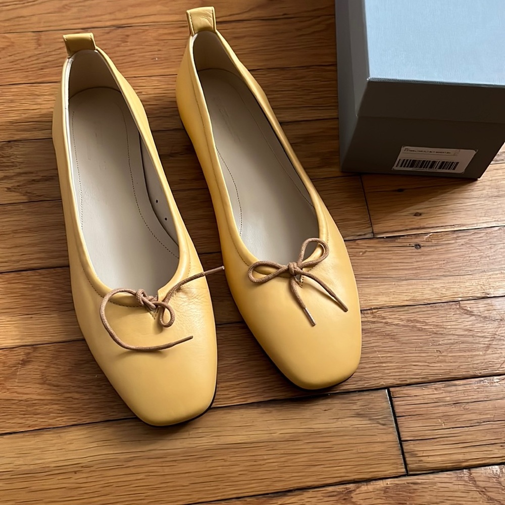 Everlane soft leather ballet flats 9.5M